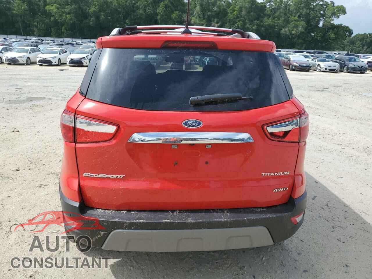 FORD ECOSPORT 2019 - MAJ6S3KL9KC306893
