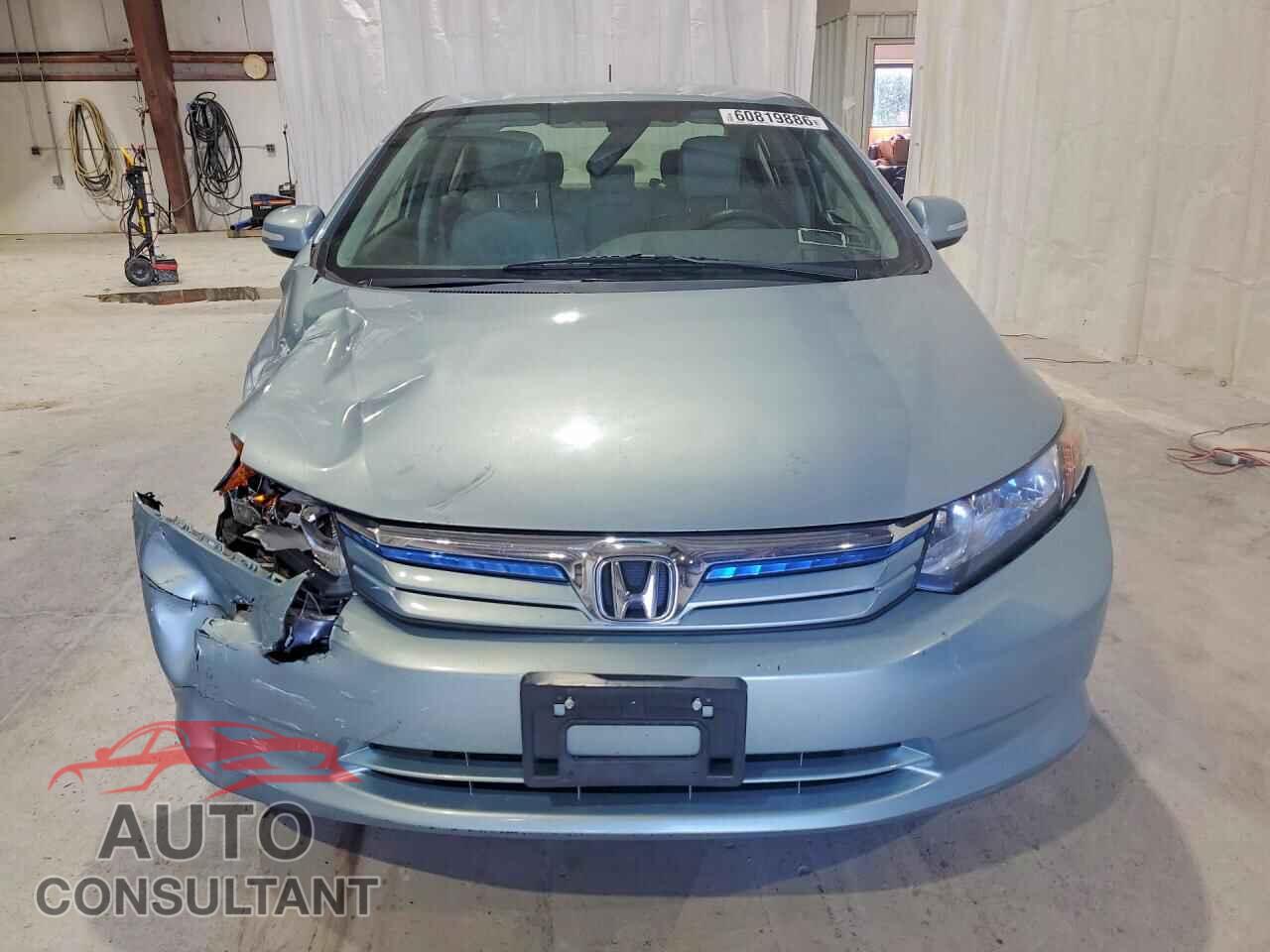 HONDA CIVIC 2012 - JHMFB4F38CS001305