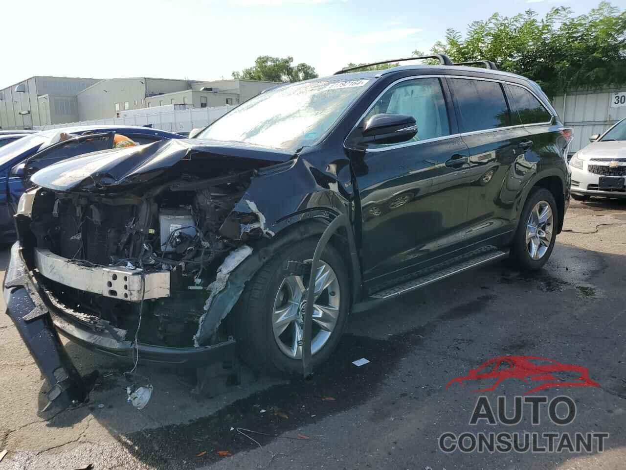 TOYOTA HIGHLANDER 2016 - 5TDDKRFH3GS243581