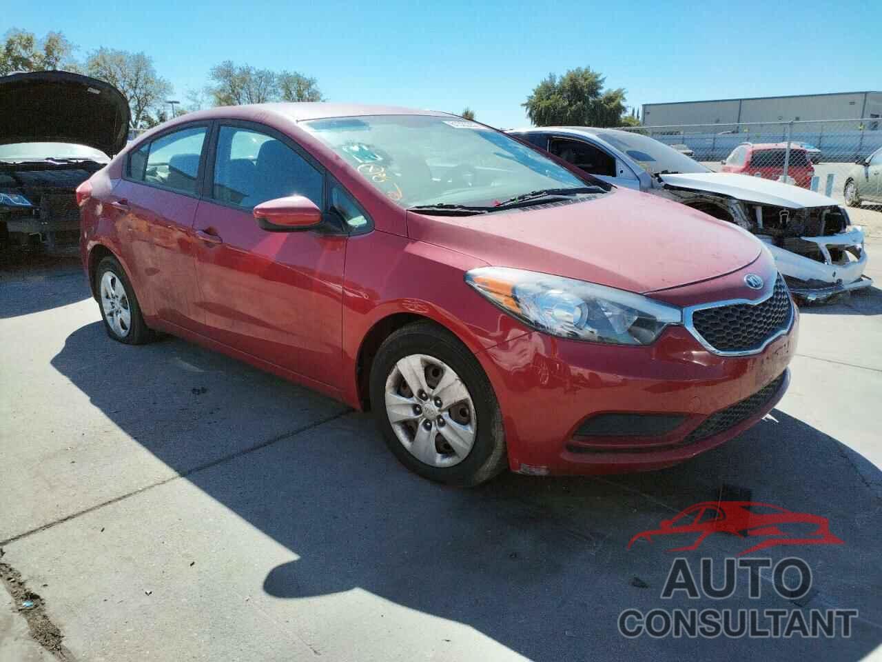 KIA FORTE 2016 - KNAFK4A66G5577415