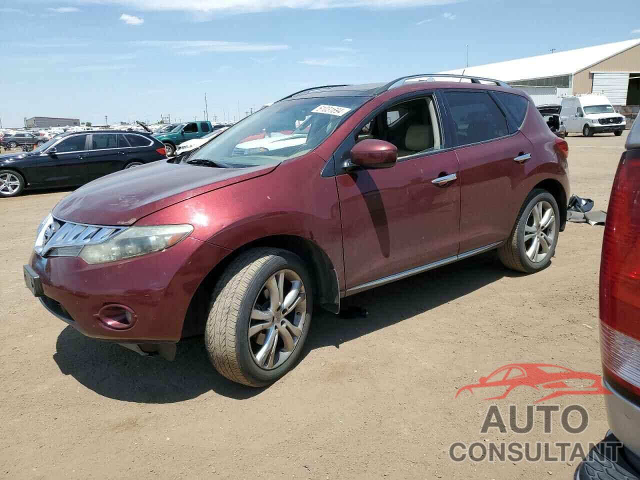 NISSAN MURANO 2010 - JN8AZ1MW7AW139589