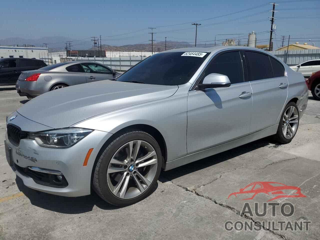 BMW 3 SERIES 2018 - WBA8B9C52JEE80782