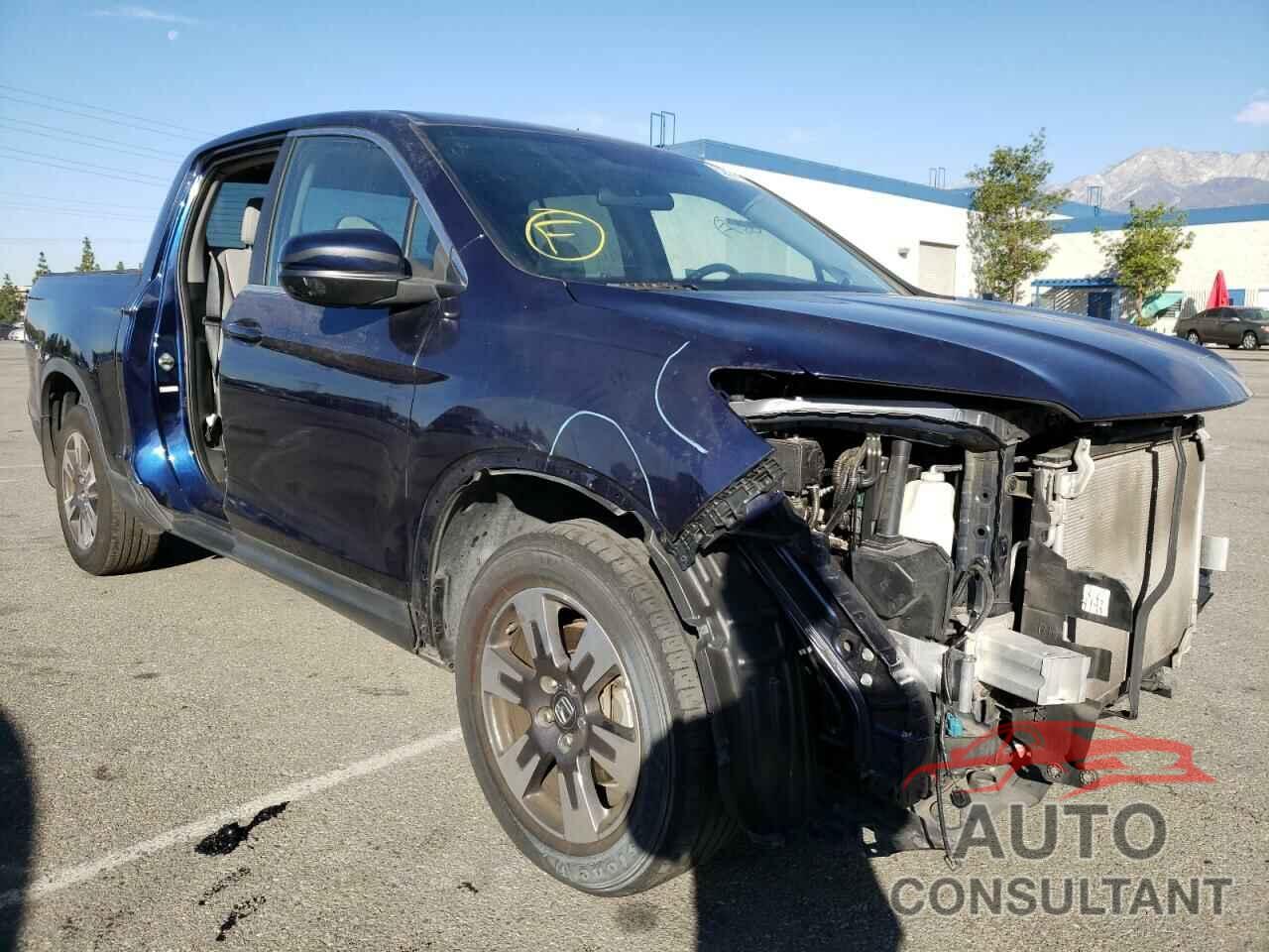 HONDA RIDGELINE 2017 - 5FPYK2F59HB008047