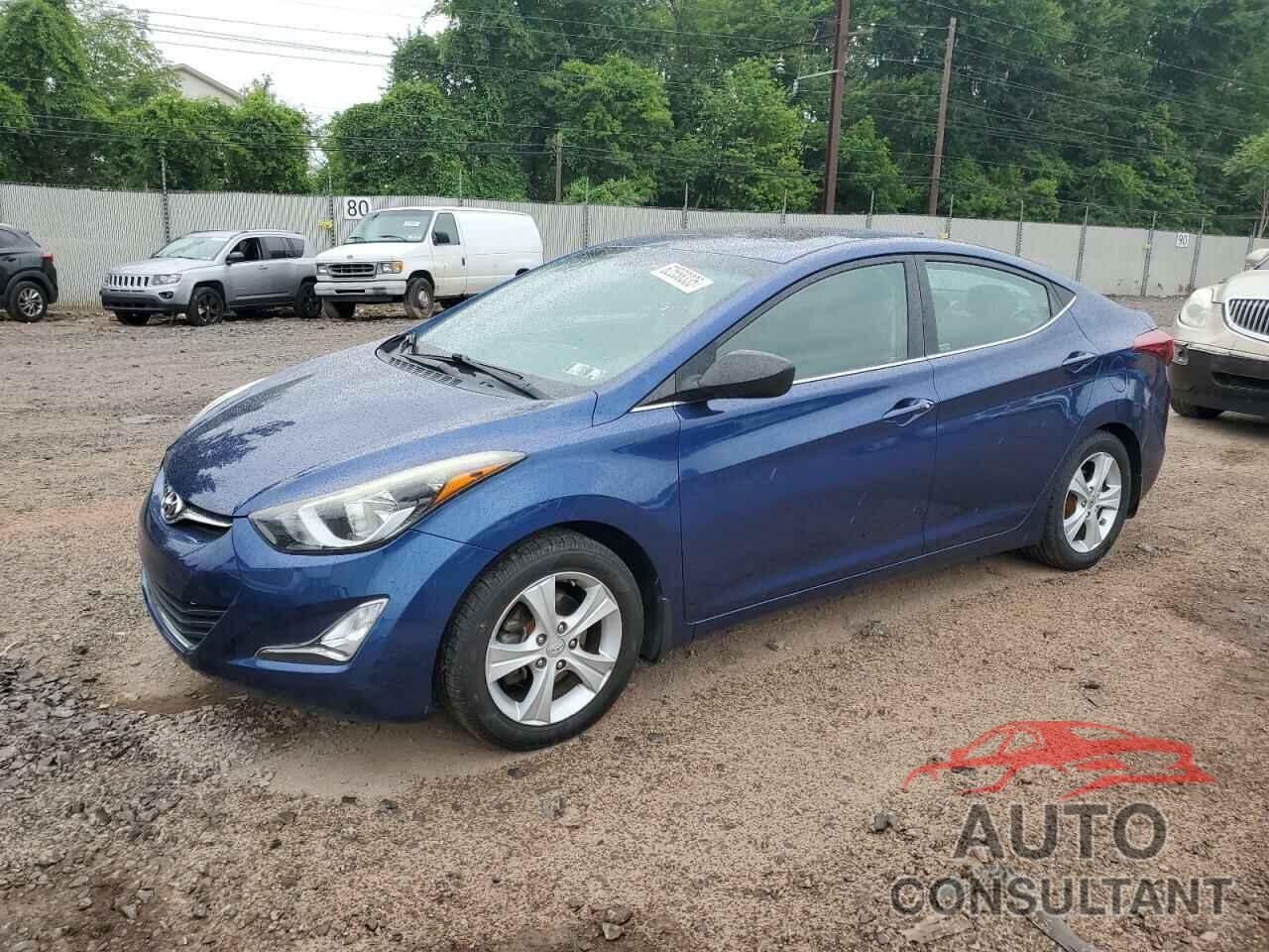 HYUNDAI ELANTRA 2016 - 5NPDH4AE7GH797274