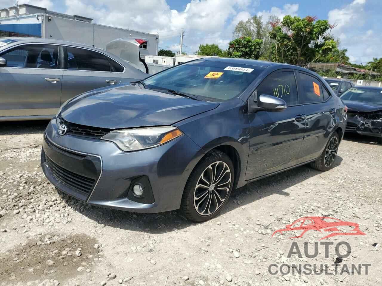 TOYOTA COROLLA 2016 - 2T1BURHE4GC509395