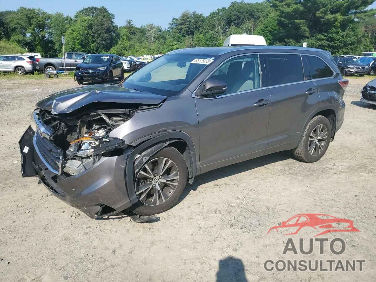 TOYOTA HIGHLANDER 2016 - 5TDJKRFH1GS353550