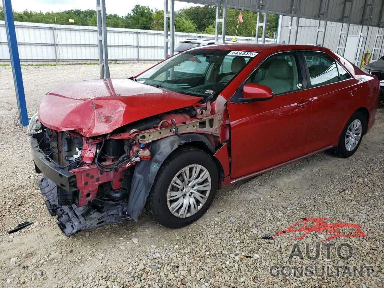TOYOTA CAMRY 2012 - 4T4BF1FK4CR271101