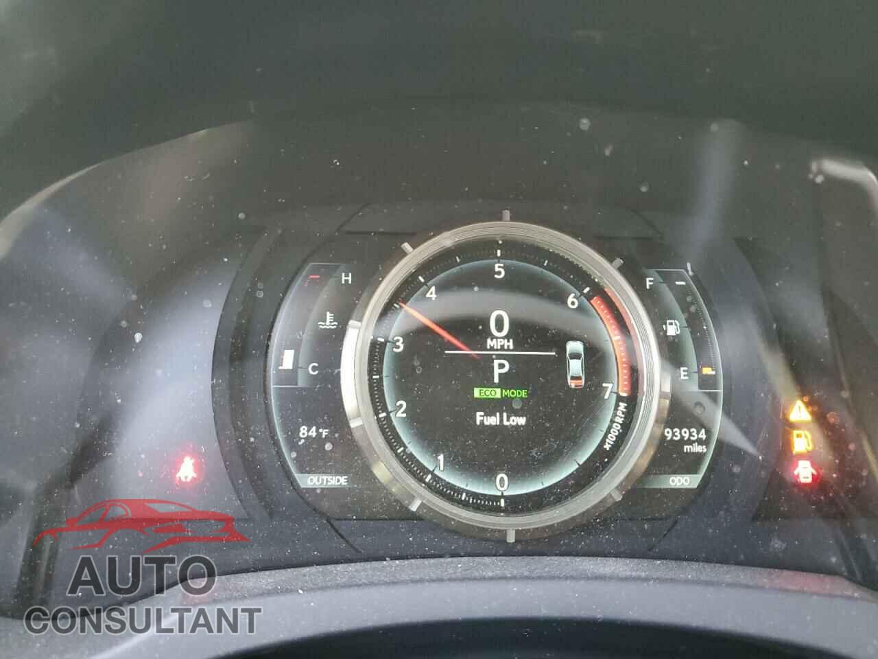 LEXUS IS 2016 - JTHBA1D2XG5004480