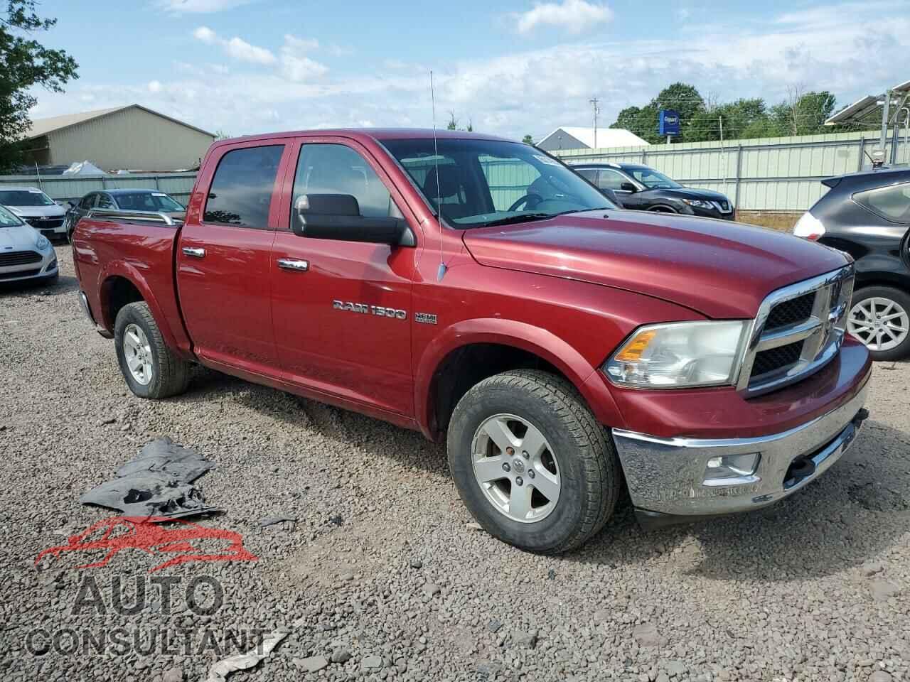 DODGE RAM 1500 2012 - 1C6RD7LT0CS278116