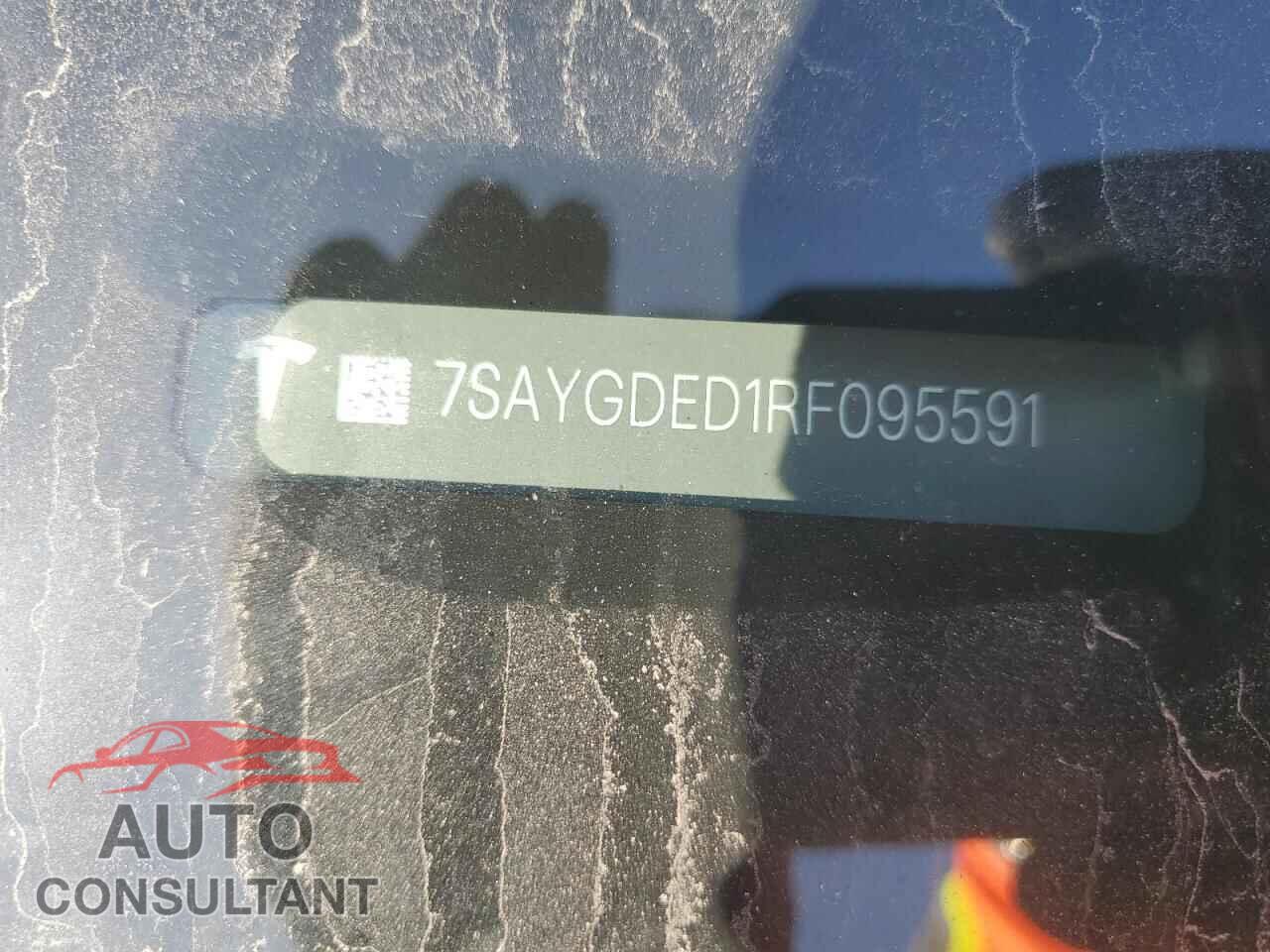 TESLA MODEL Y 2024 - 7SAYGDED1RF095591