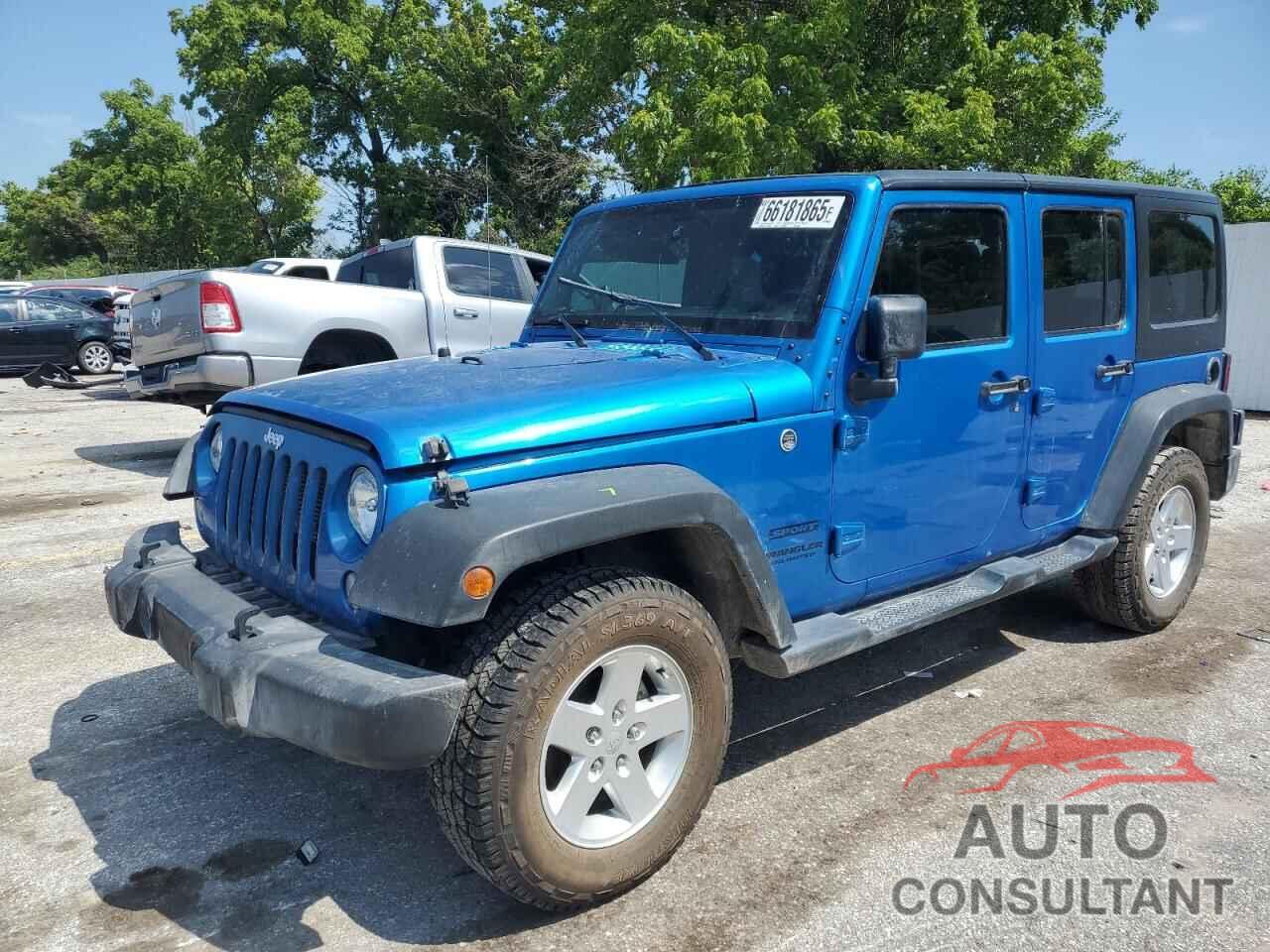 JEEP WRANGLER 2016 - 1C4BJWDG2GL188089