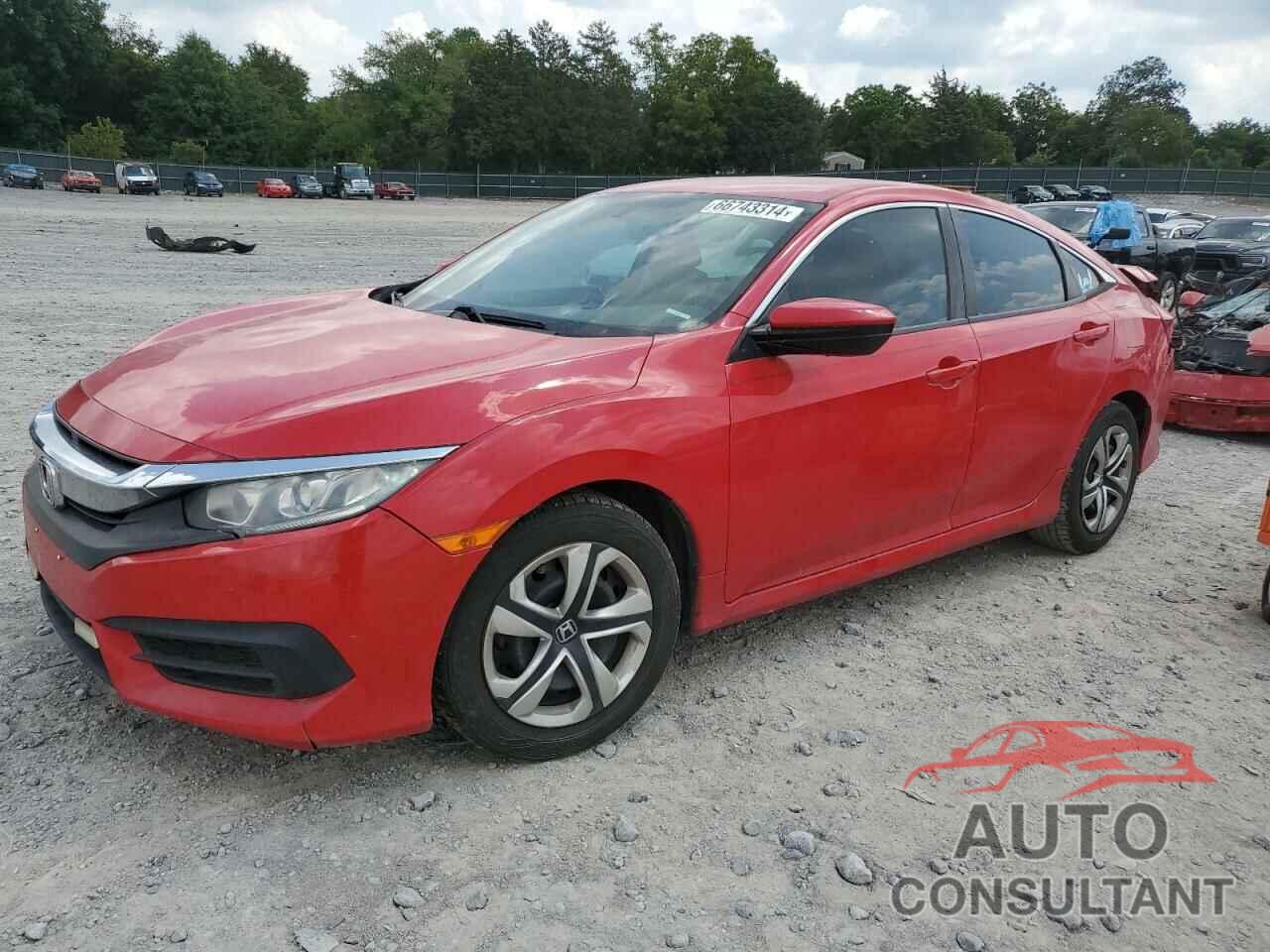 HONDA CIVIC 2016 - 2HGFC2F56GH527726
