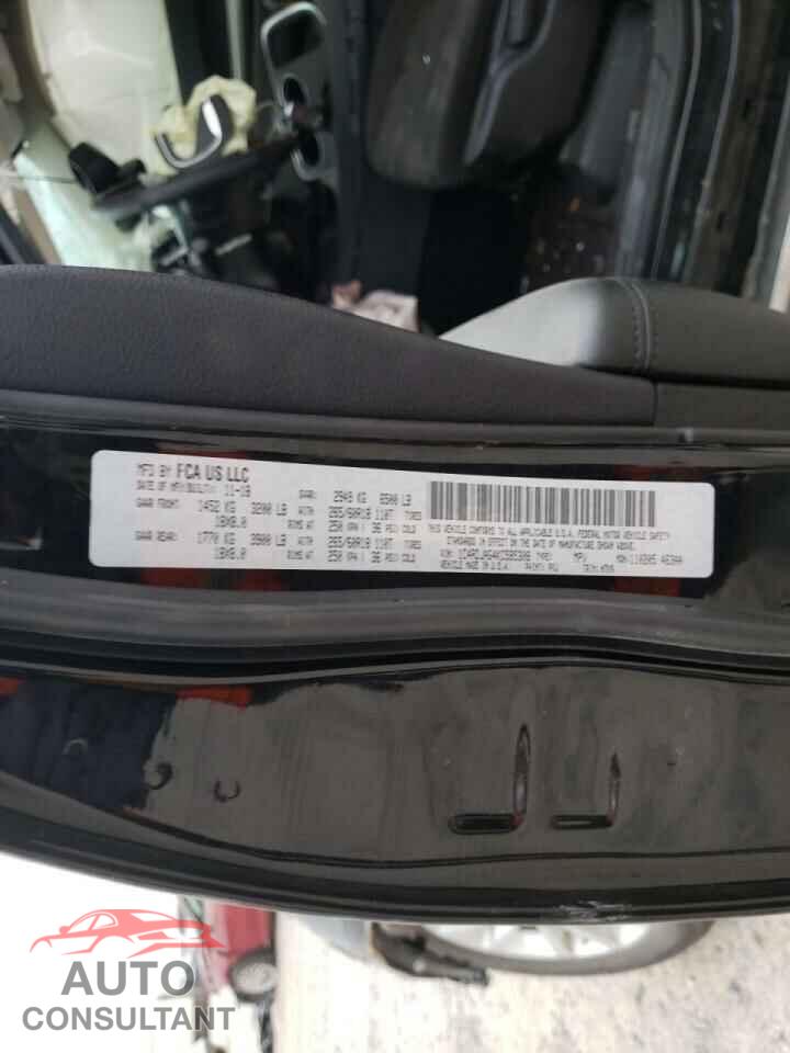 DODGE DURANGO 2019 - 1C4RDJAG4KC585308