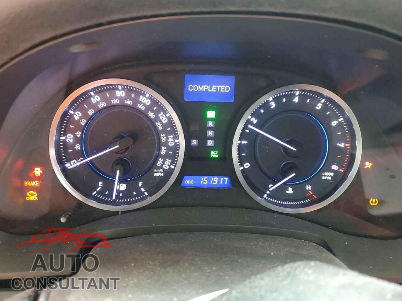 LEXUS IS 2013 - JTHBF5C27D5189724