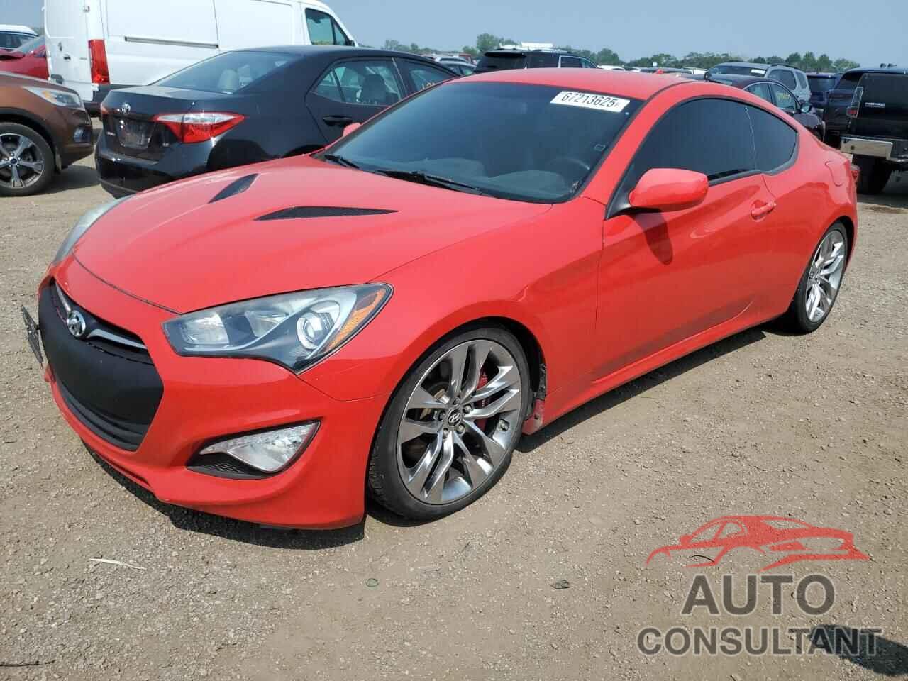 HYUNDAI GENESIS 2013 - KMHHU6KJ1DU080046