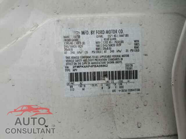 FORD EDGE 2023 - 2FMPK4AP4PBA08862