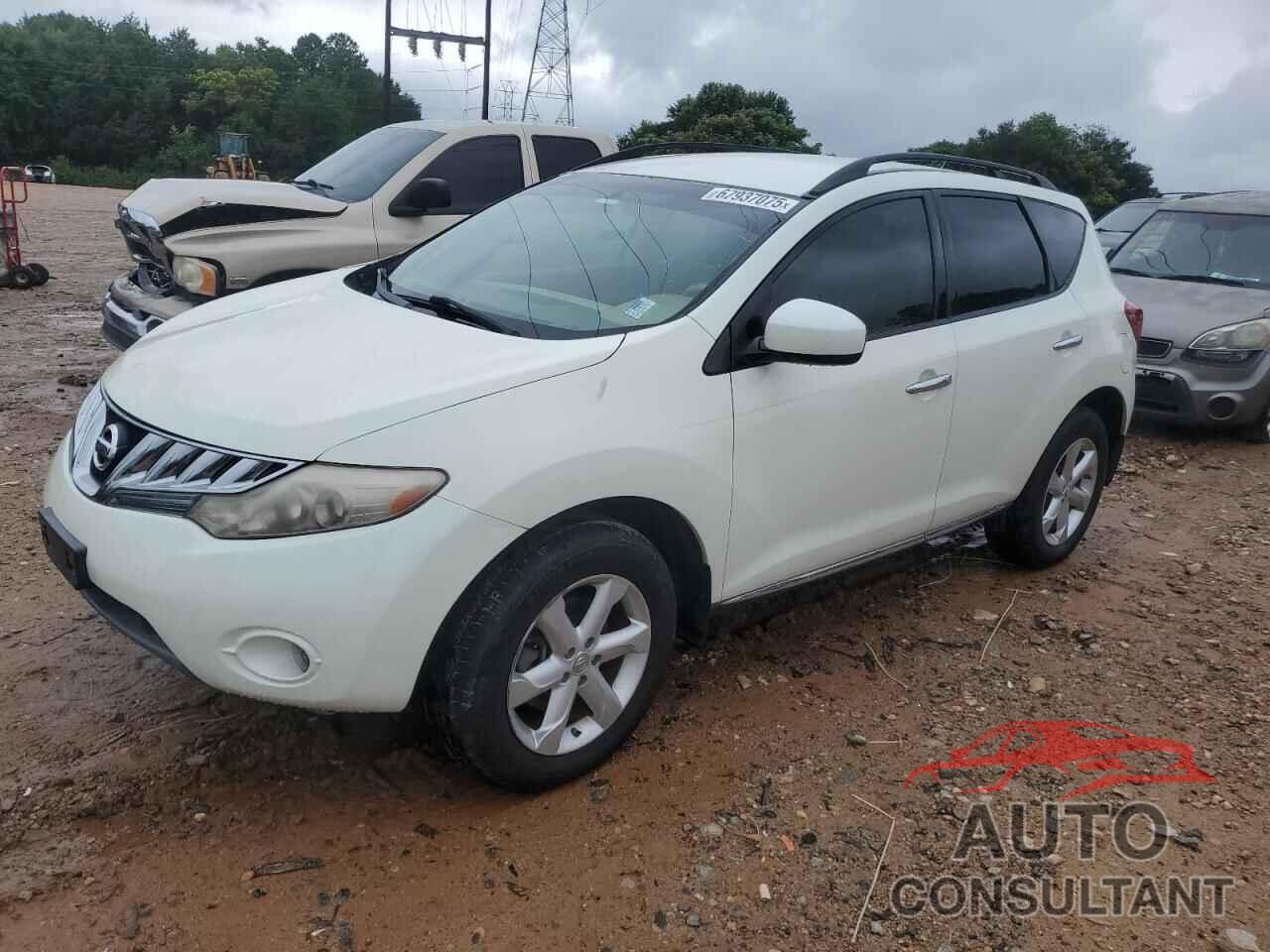 NISSAN MURANO 2009 - JN8AZ18U99W101527