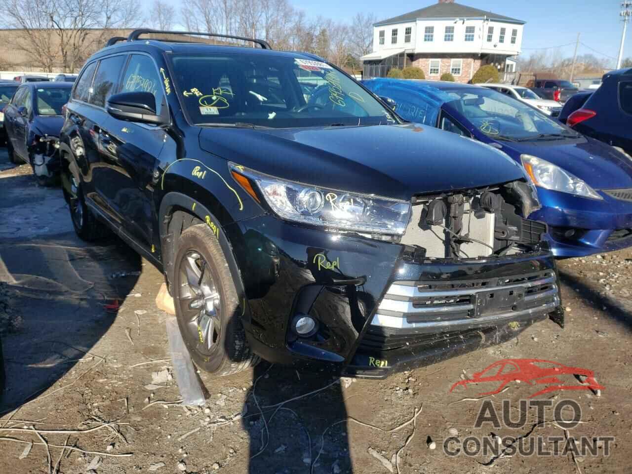 TOYOTA HIGHLANDER 2018 - 5TDDZRFH3JS836084