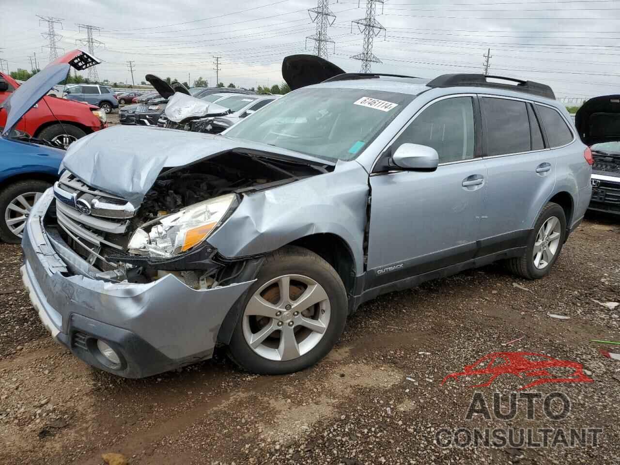 SUBARU OUTBACK 2014 - 4S4BRCLC1E3267106
