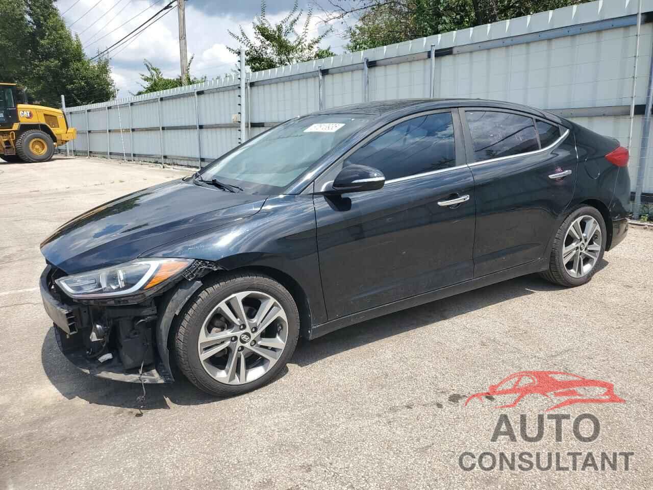 HYUNDAI ELANTRA 2017 - KMHD84LF5HU070529