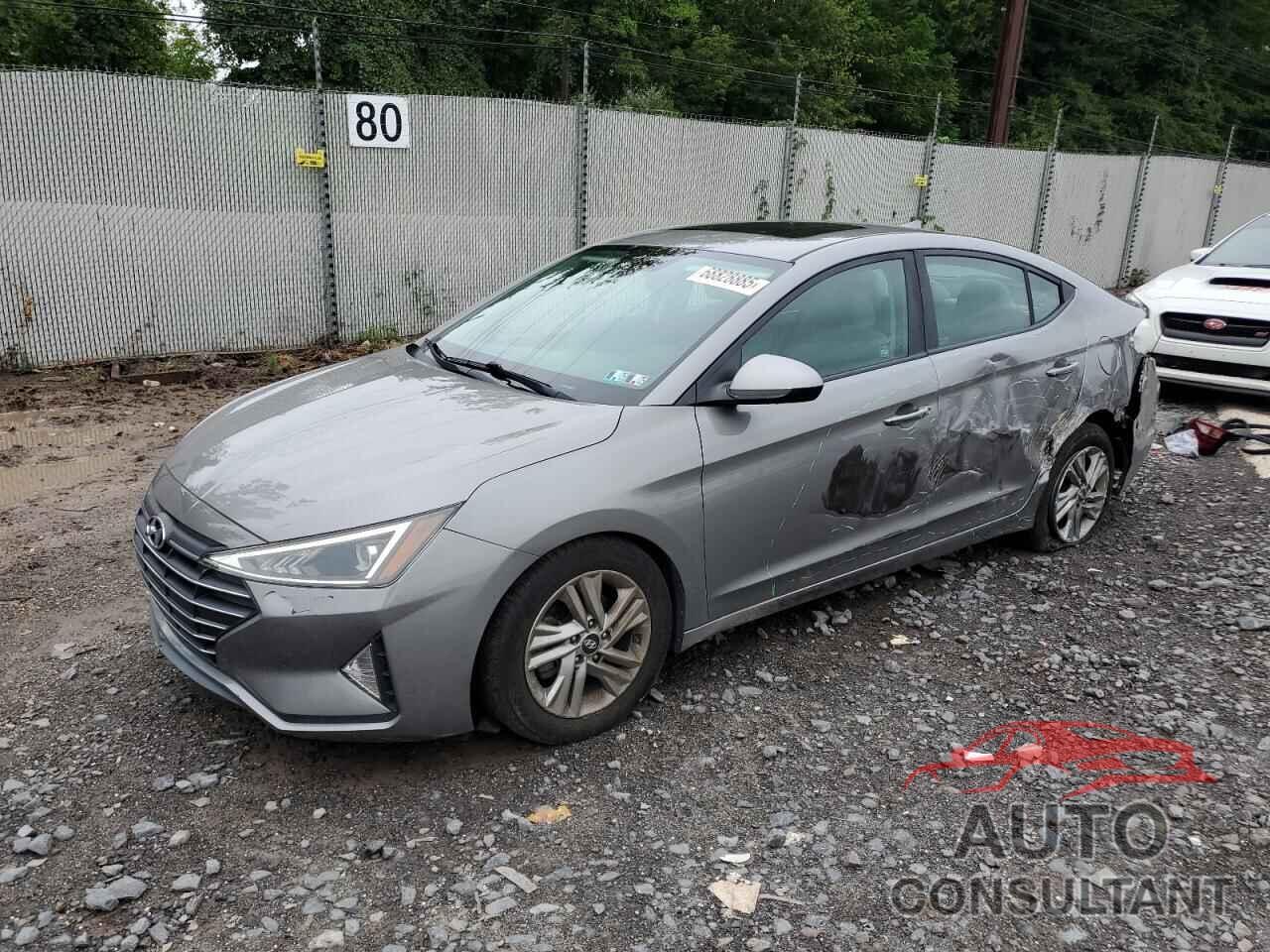 HYUNDAI ELANTRA 2020 - KMHD84LF6LU024510
