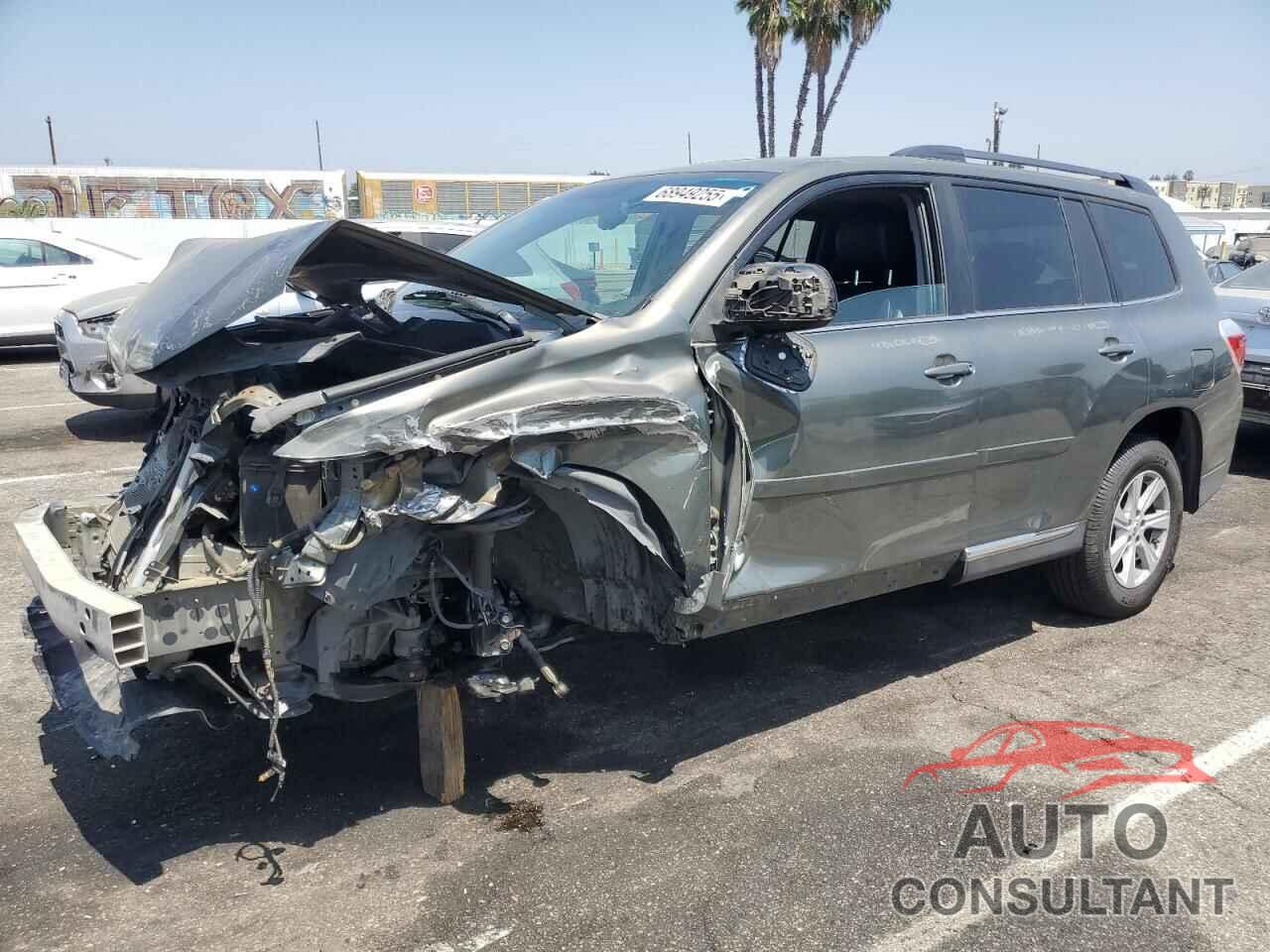 TOYOTA HIGHLANDER 2012 - 5TDZA3EH5CS030374