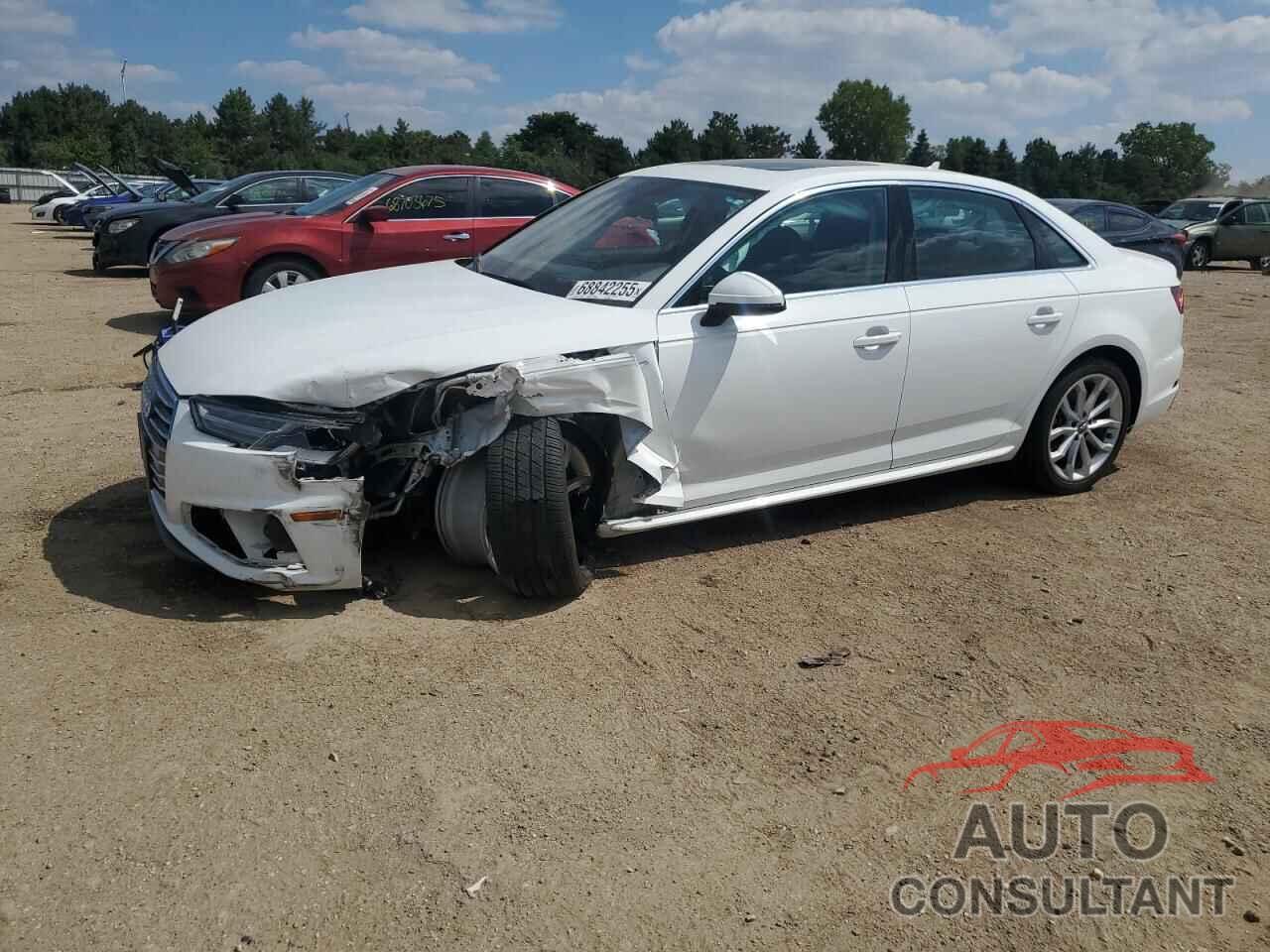AUDI A4 2019 - WAUDNAF48KN020566