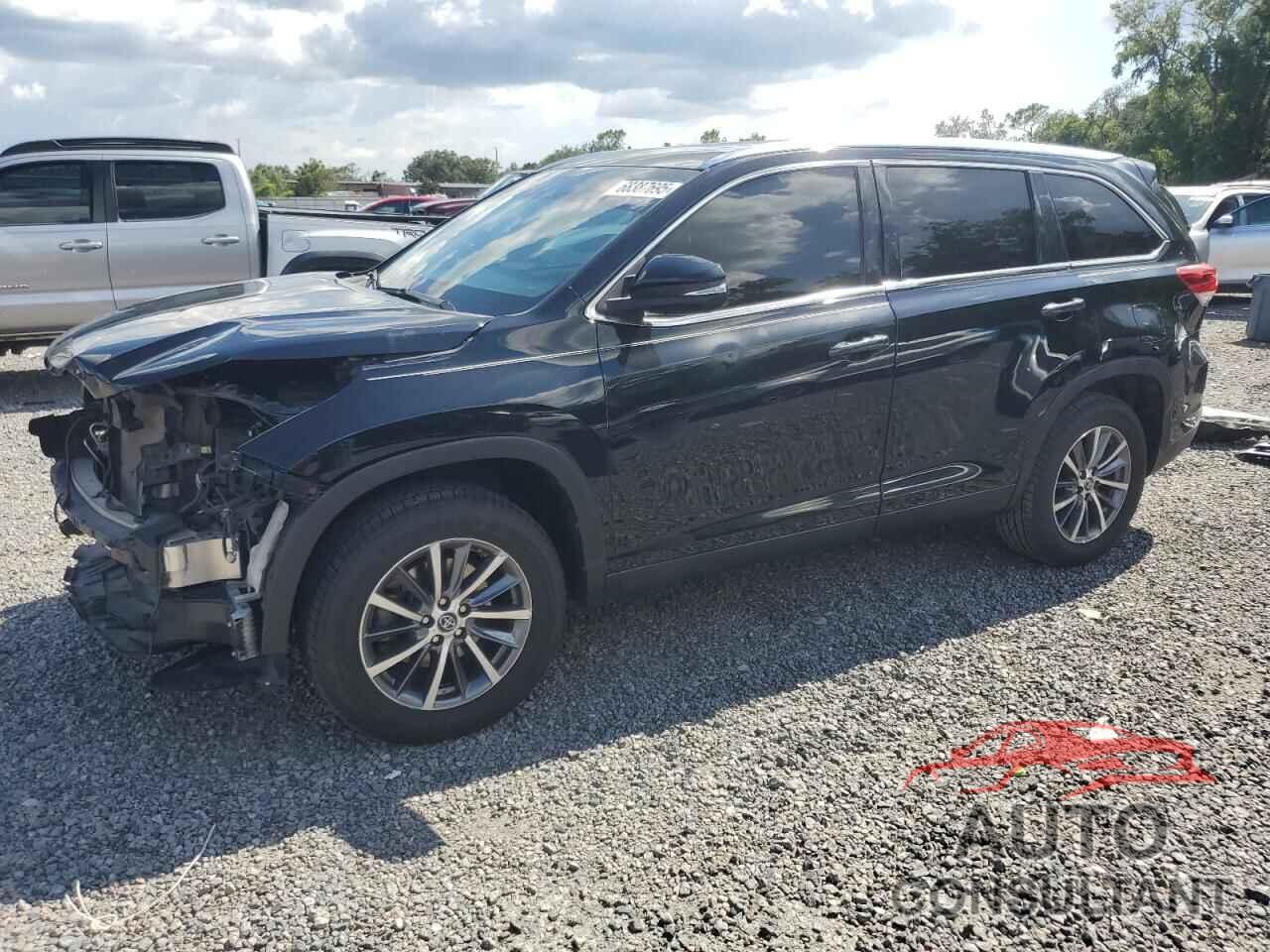 TOYOTA HIGHLANDER 2019 - 5TDKZRFH0KS354438