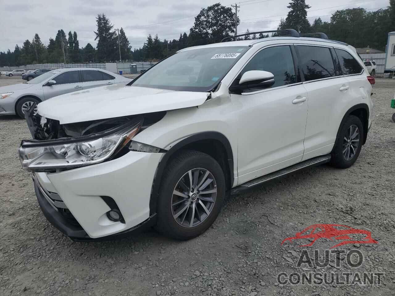 TOYOTA HIGHLANDER 2017 - 5TDJZRFH8HS453027