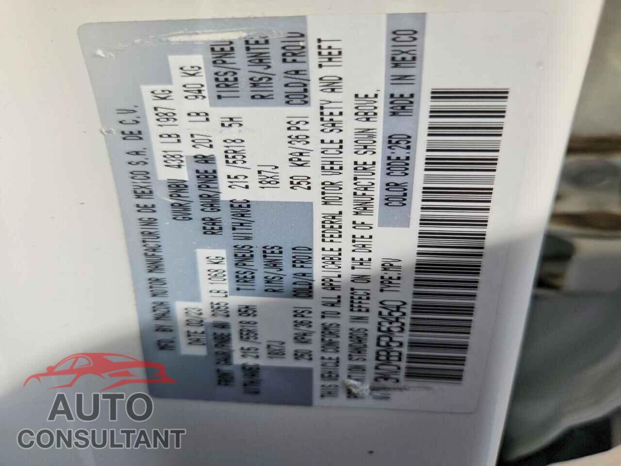 MAZDA CX30 2023 - 3MVDMBBM5PM534540