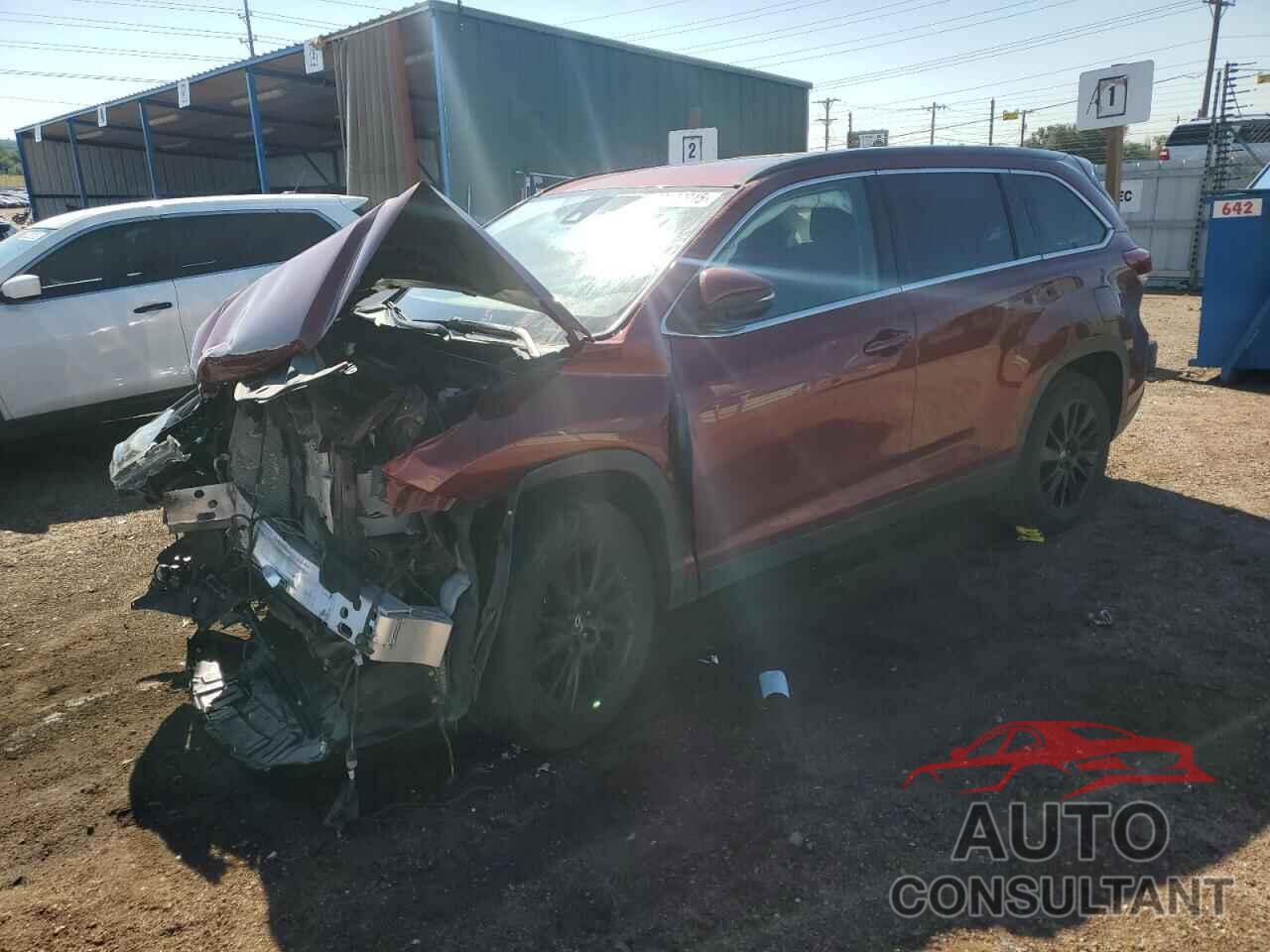TOYOTA HIGHLANDER 2019 - 5TDKZRFH6KS570083