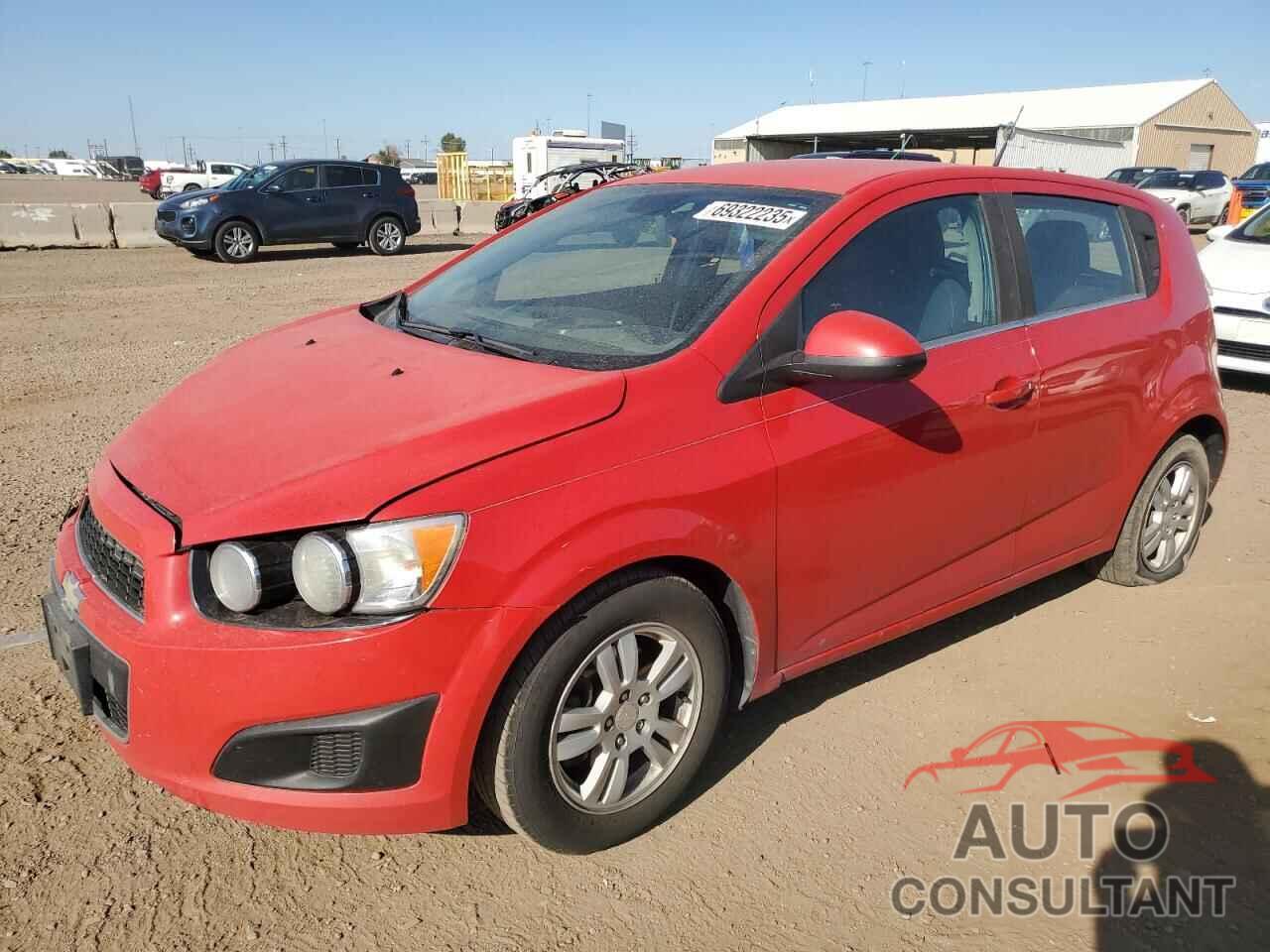CHEVROLET SONIC 2012 - 1G1JD6SH6C4219209