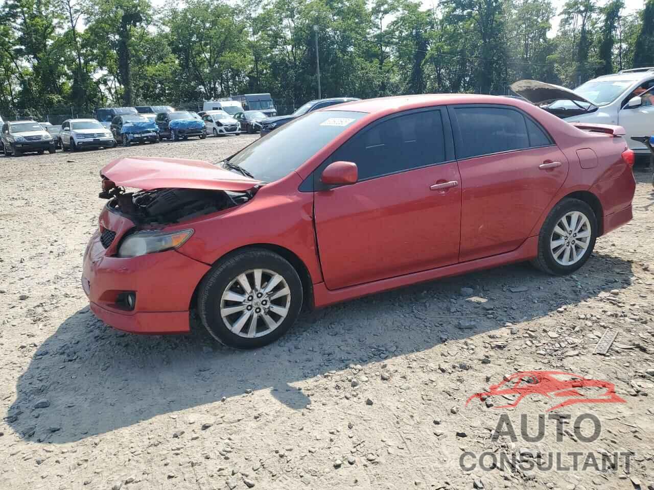 TOYOTA COROLLA 2010 - 2T1BU4EE0AC444091