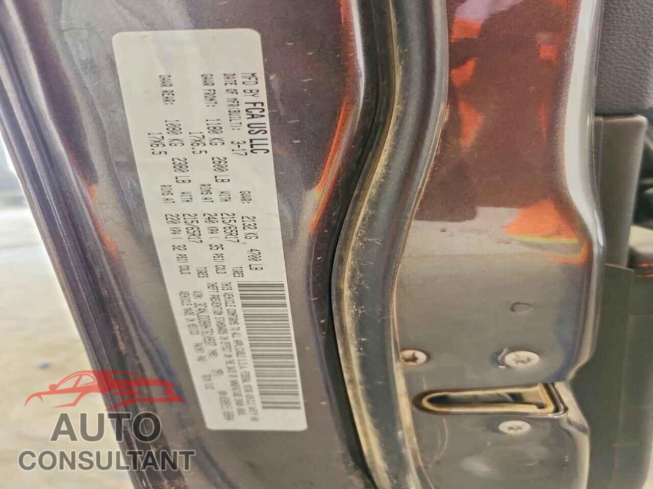 JEEP COMPASS 2017 - 3C4NJDDB0HT610937