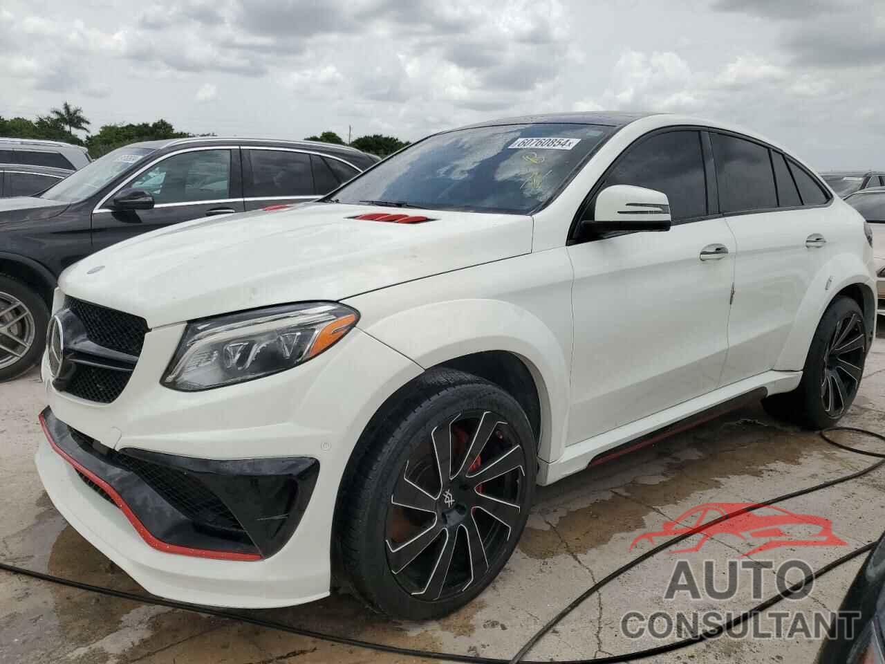 MERCEDES-BENZ GLE-CLASS 2016 - 4JGED7FB8GA023313