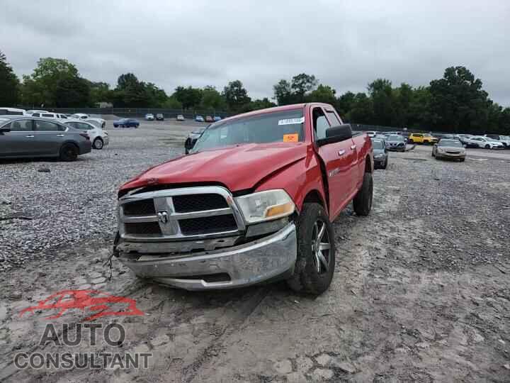 DODGE RAM 1500 2012 - 1C6RD7GP2CS292645