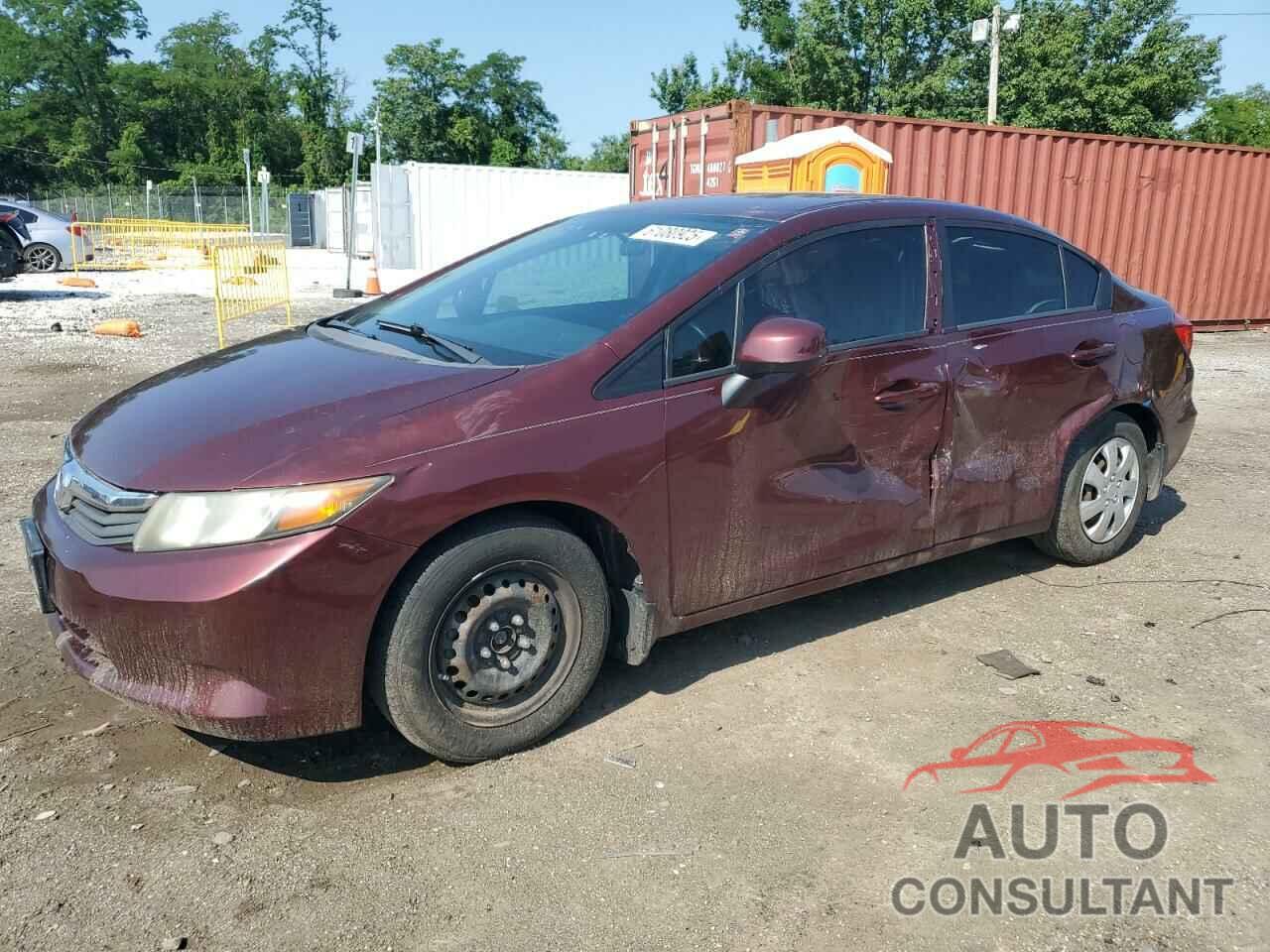 HONDA CIVIC 2012 - 19XFB2F51CE031448