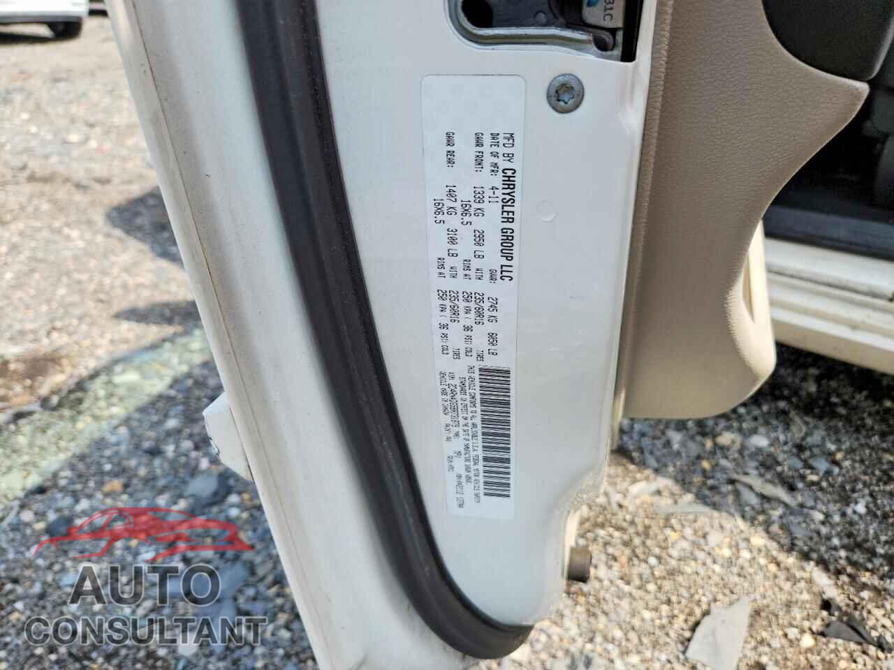 DODGE CARAVAN 2011 - 2D4RN4DG5BR731879