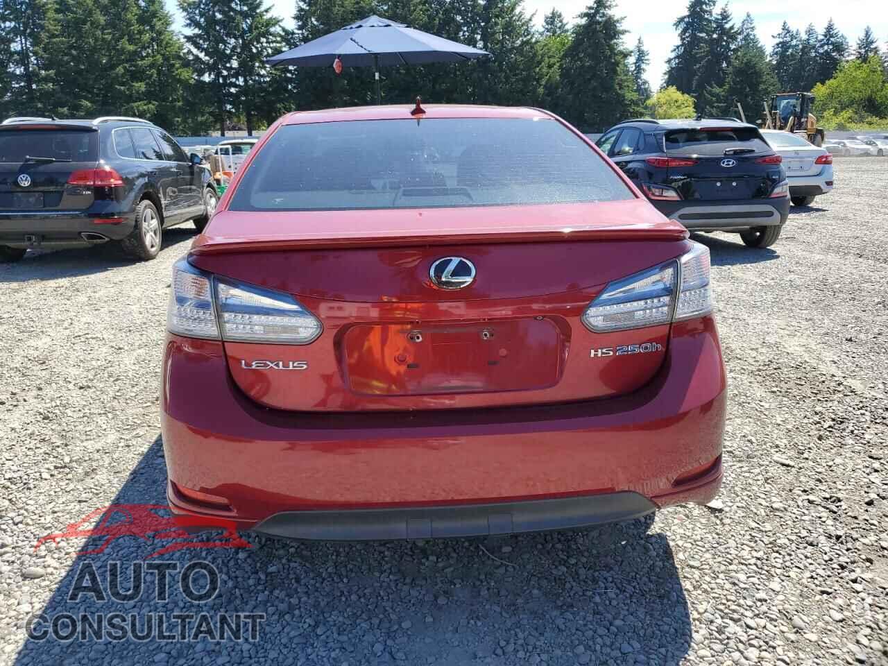 LEXUS HS 2010 - JTHBB1BA4A2016110