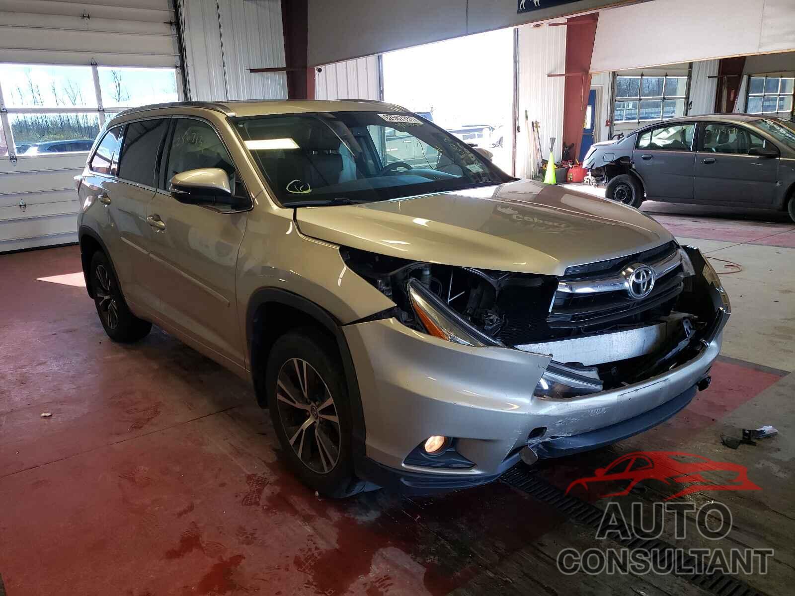 TOYOTA HIGHLANDER 2016 - 5TDJKRFH2GS300260