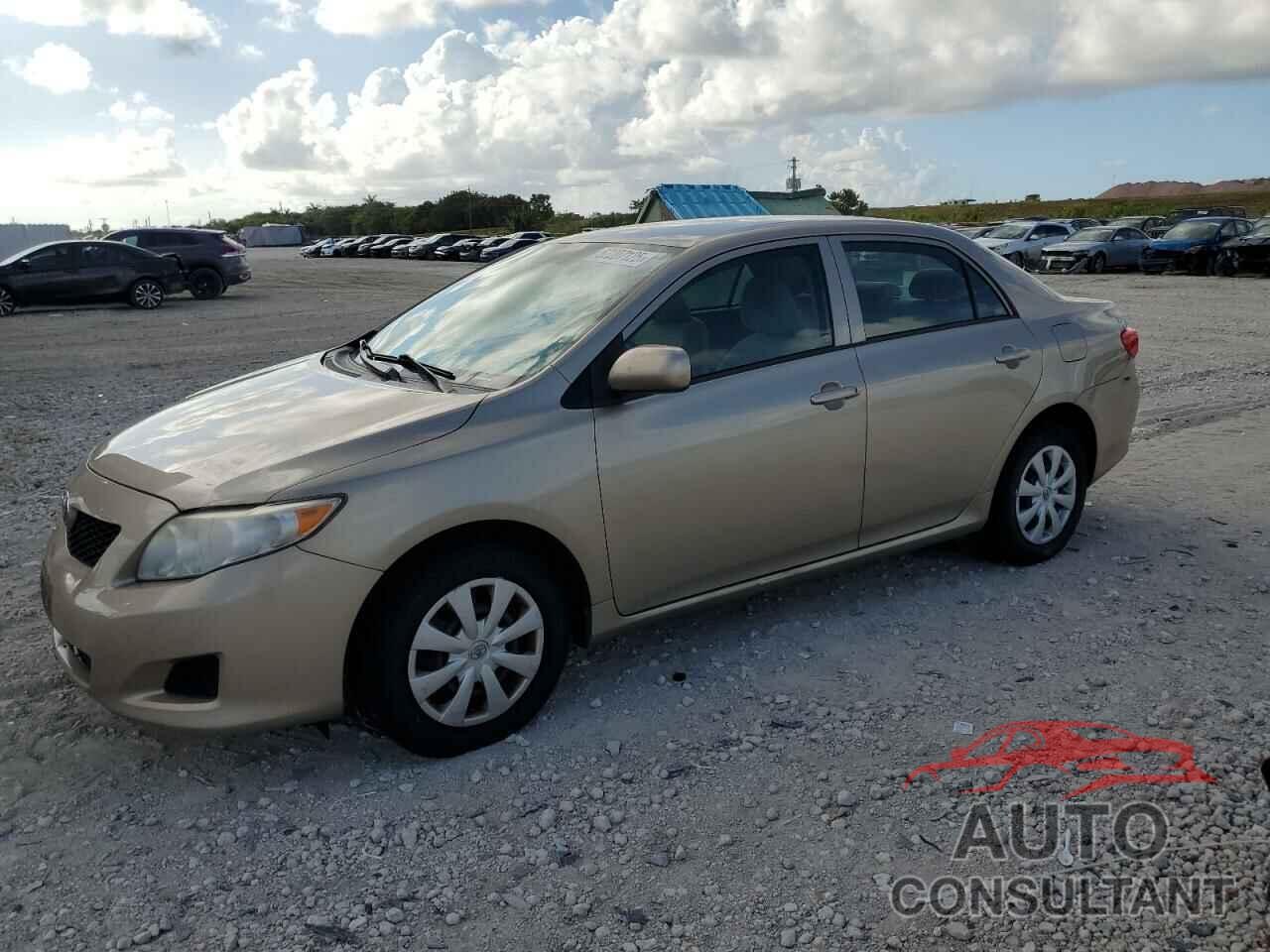 TOYOTA COROLLA 2009 - 2T1BU40E59C155839