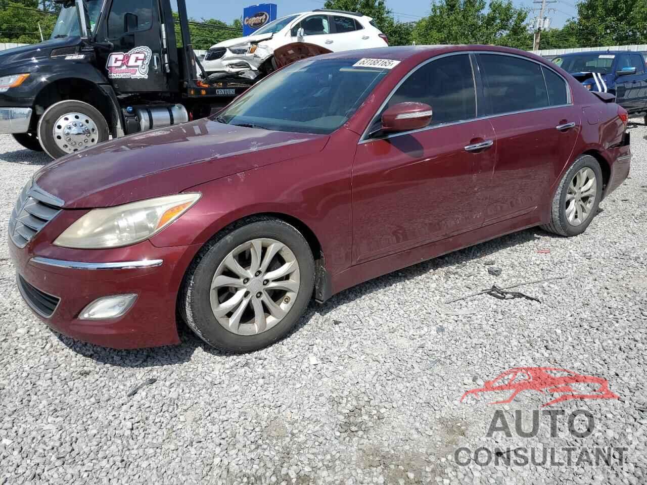 HYUNDAI GENESIS 2012 - KMHGC4DD5CU177940