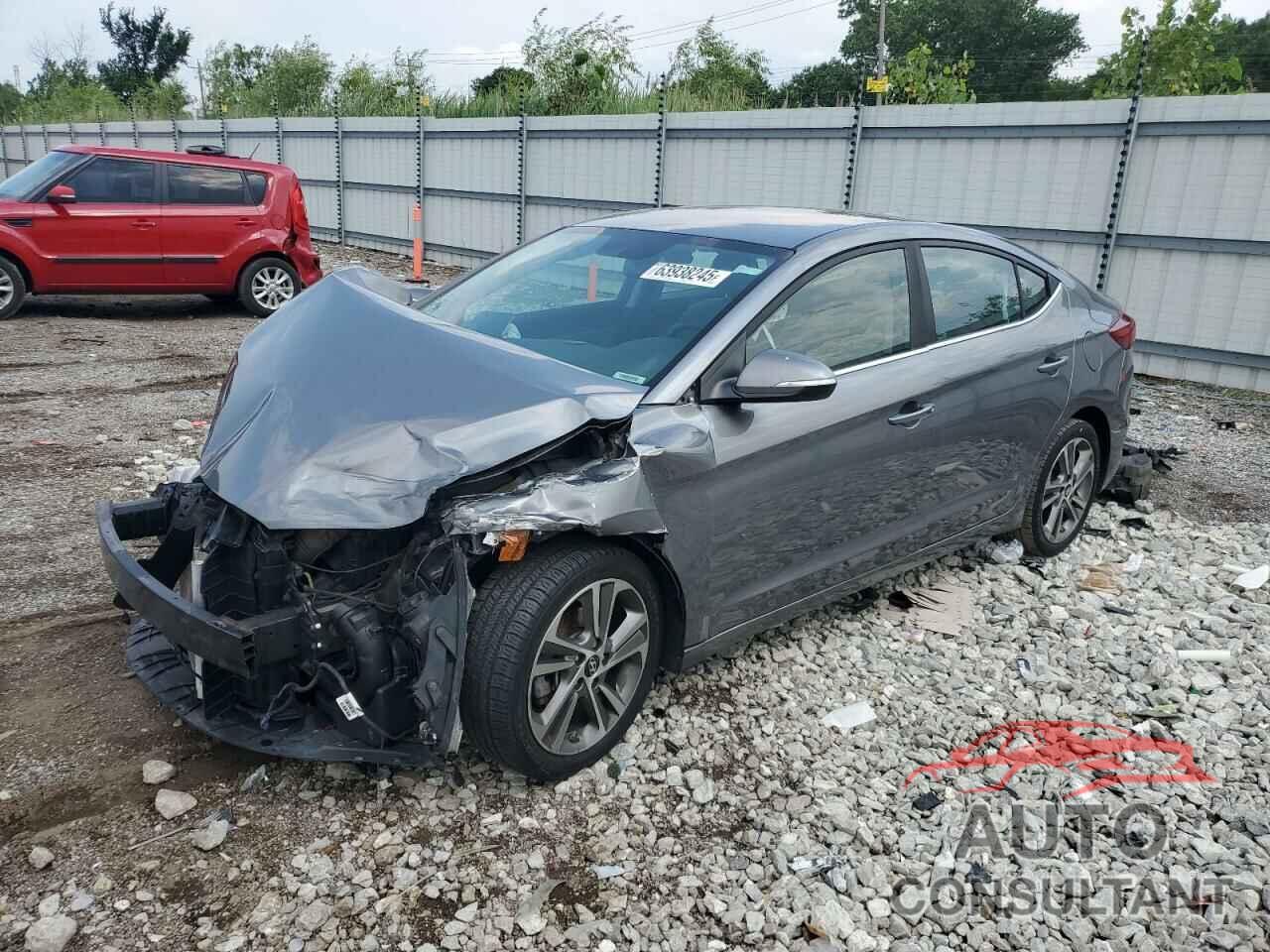HYUNDAI ELANTRA 2018 - 5NPD84LF8JH282152