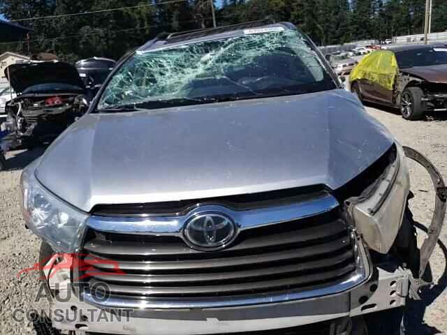 TOYOTA HIGHLANDER 2016 - 5TDDKRFH6GS340404