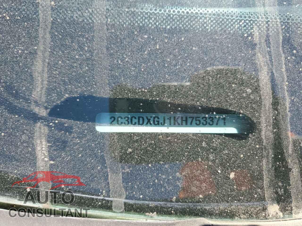 DODGE CHARGER 2019 - 2C3CDXGJ1KH753371