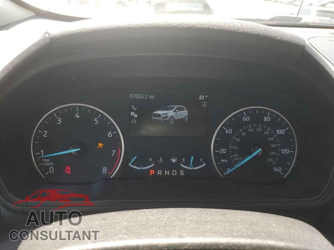 FORD ECOSPORT 2019 - MAJ6S3KLXKC250320