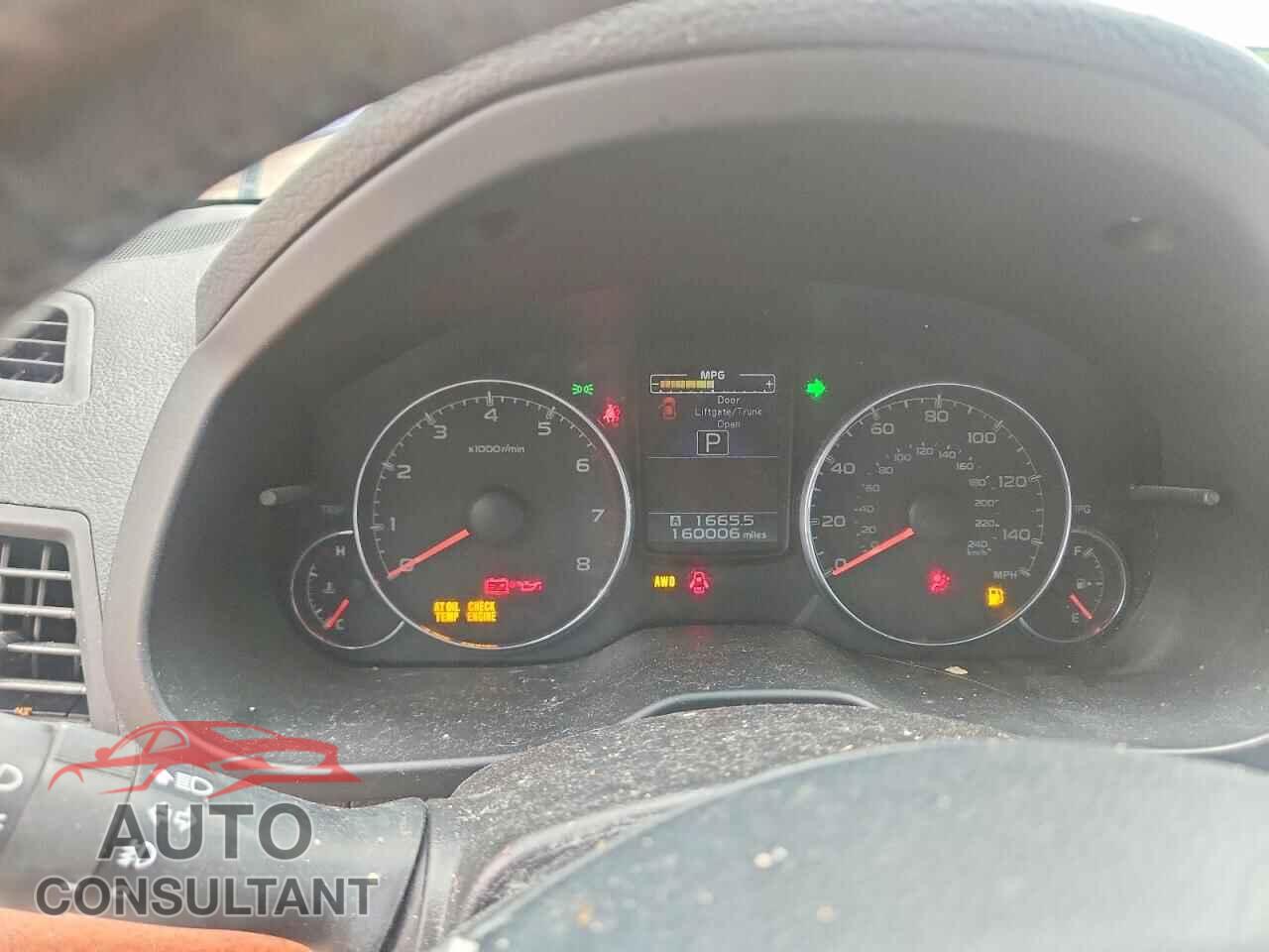 SUBARU OUTBACK 2013 - 4S4BRBKC7D3250367
