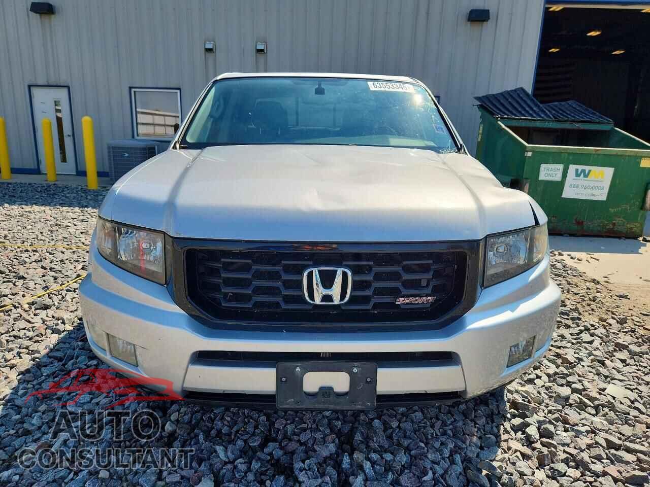 HONDA RIDGELINE 2013 - 5FPYK1F76DB009629