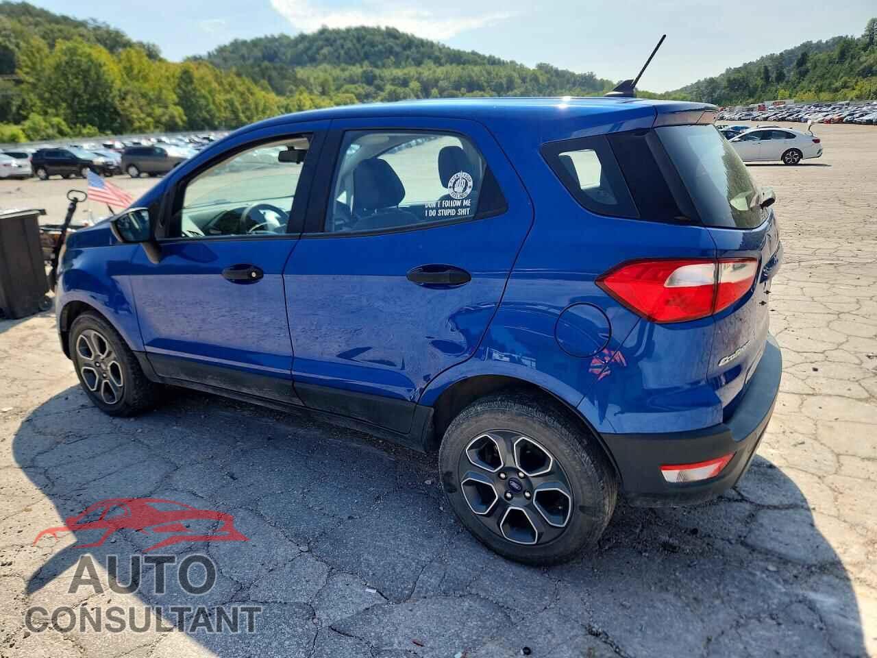FORD ECOSPORT 2021 - MAJ3S2FE3MC420268