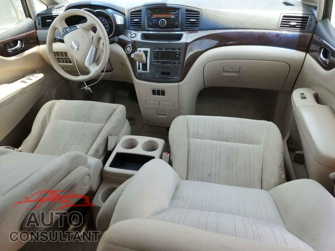 NISSAN QUEST 2012 - JN8AE2KP5C9035116